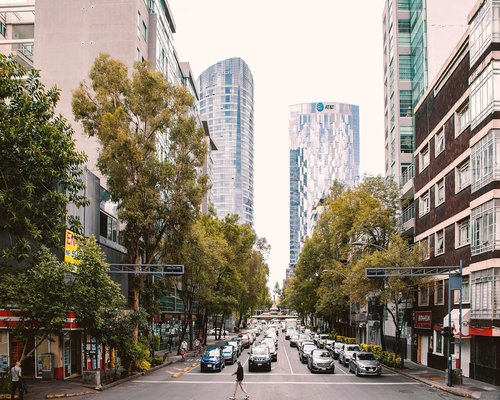 A bright modern coworking space in Mexico City